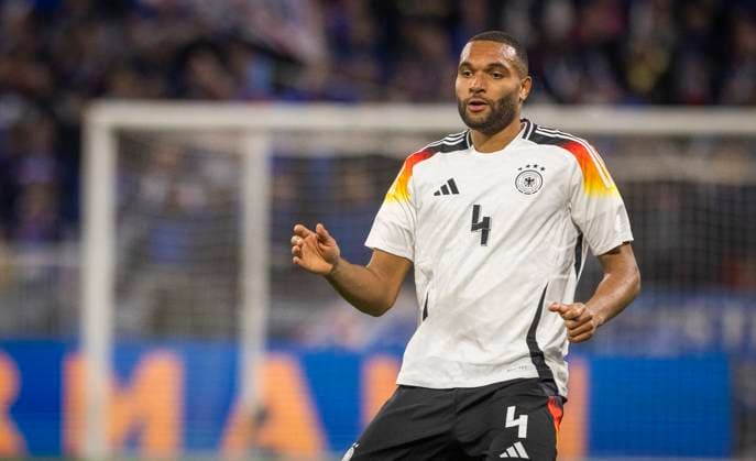 Lyon, France 23rd Mar 2024 Jonathan Tah Germany France Germany France Germany 23 03 2024