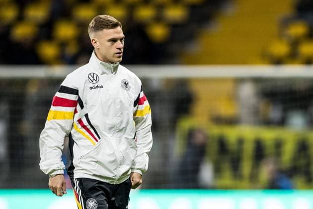 UEFA friendly match Germany Netherlands 26 03 2024 Joshua Kimmich Germany, 6 during the pitch inspection UEFA friendly match Germany Netherlands, Frankfurt, Deutsche Bank Park on 26 03 2024 Copyright: xBEAUTIFULxSPORTS Wunderlx