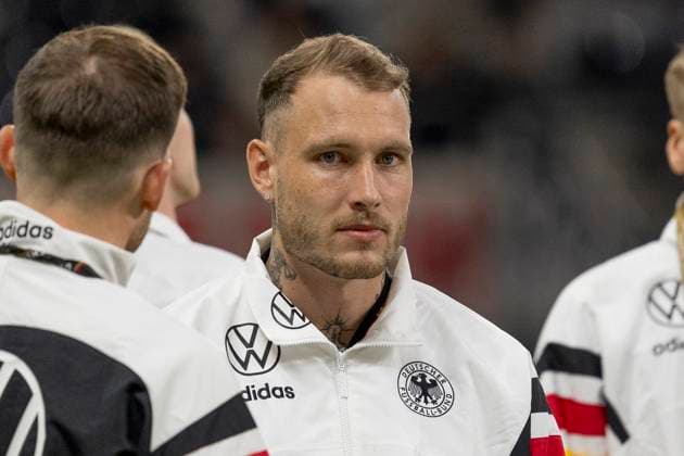 UEFA friendly match Germany Netherlands 26 03 2024 David Raum Germany, 3 , Germany Netherlands, Frankfurt, Deutsche Bank Park, 26 3 2024 Copyright: xBEAUTIFULxSPORTS Gawlikx