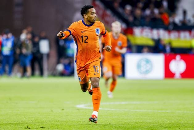 FRANKFURT, 26-03-2024 , Deutsche Bank Park Stadium, Friendly match between Germany and Netherlands season 2023 2024. Netherlands player Quinten Timber Germany - Netherlands  x24815628x Copyright: