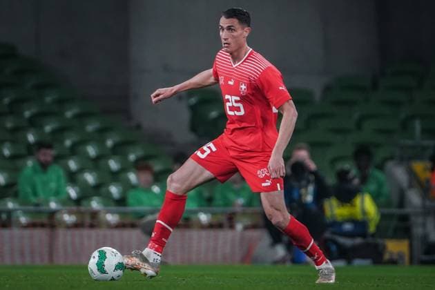International Friendly, International match, National team Aviva Stadium, Dublin 26 3 2024 Republic of Ireland vs Switzerland Switzerland Vincent Sierro in action Dublin Aviva Stadium Ireland Copyright: xJoeranxSteinsiekx