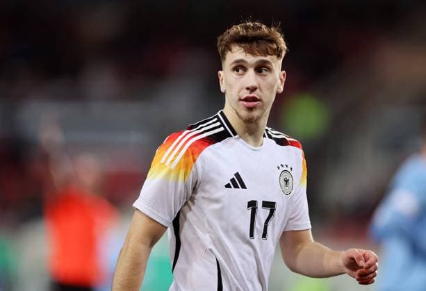 EURO 2024, Brajan Gruda trains with the DFB national team as a training guest - archiv photos