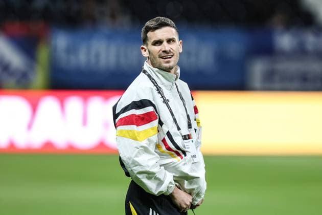 Sport, Football, National team Season 2023 24 UEFA international match Germany Netherlands 26 03 2024, Deutsche Bank Park Pascal Groß Germany, 5 Deutsche Bank Park DFB Campus Hessen Germany