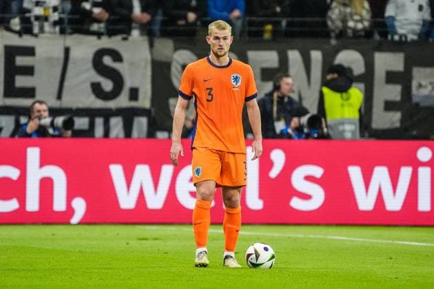 Matthijs de Ligt Netherlands, Netherlands Frankfurt 26 03 2024 Germany vs Netherlands, Deutsche Bank Park Frankfurt, Friendly match