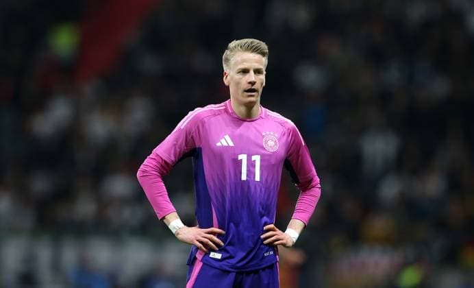 26 03 2024, Football, International match, Test match 2023 24, Germany Netherlands, at Deutsche Bank Park Frankfurt am Main Chris Führich Germany DFL and DFB regulations prohibit any use of photographs as image sequences and or quasi video