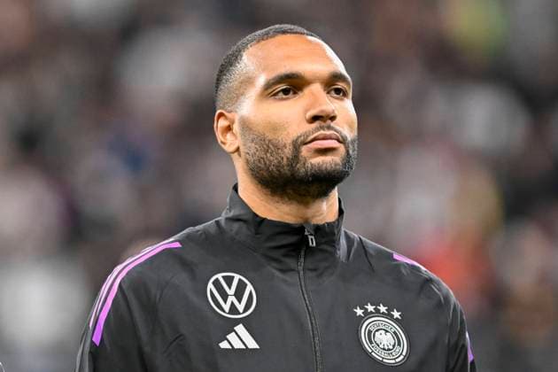 Jonathan Tah 4, Germany portrait, half portrait, image, single, single shot, picture, single, solo, alone, 26 03 2024 Soccer international match Germany vs Netherlands, Deutsche Bank Park, Frankfurt, Hessen Germany Copyright: xpepphotox xSaschaxWeizx pep00321, pep_20240326_hm