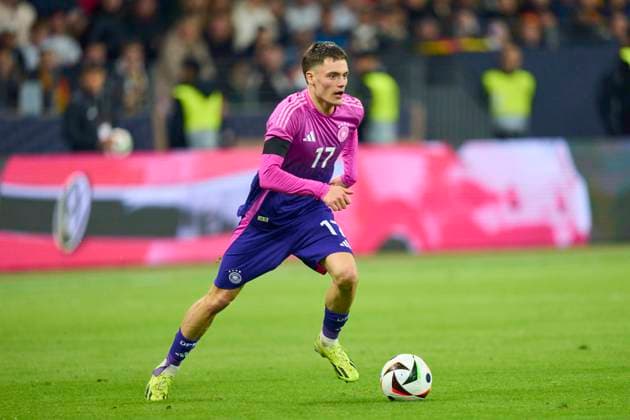 Florian Wirtz, Nr. 17 DFB in the friendly match GERMANY - NETHERLANDS 2-1 DEUTSCHLAND - NIEDERLANDE 2-1 in preparation for European Championships 2024 on Mar 26, 2024 in Frankfurt, Germany.