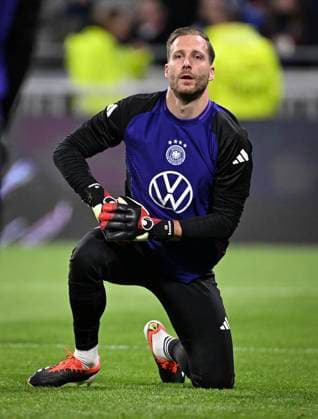 FOOTBALL INTERNATIONAL Test match in Lyon France Germany 23 03 2023 Goalkeeper Oliver Baumann Germany