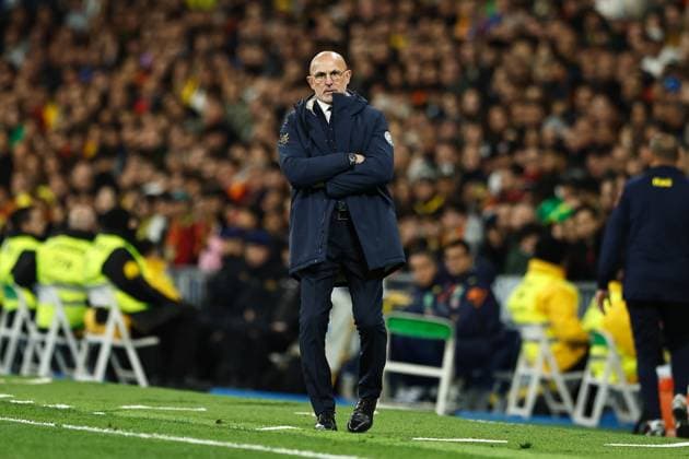 Luis de la Fuente (ESP), MARCH 26, 2024 - Football Soccer : International Friendly, Länderspiel, Nationalmannschaft match between Spain 3-3 Brazil at the Estadio Santiago Bernabeu in Madrid, Spain. Noxthirdxpartyxsales  (248473083)