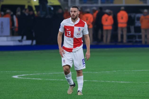 CAIRO, EGYPT - MARCH 26: Nikola Vlasic of Croatia during the FIFA Series 2024 Egypt match between Croatia and Egypt at New Administrative Capital Stadium on March 26, 2024 in Cairo, Egypt. Photo by M.Bayoumy SFSI Egypt v Croatia - FIFA Series 2024 Egypt Copyright: xM.Bayoumy SFSIx