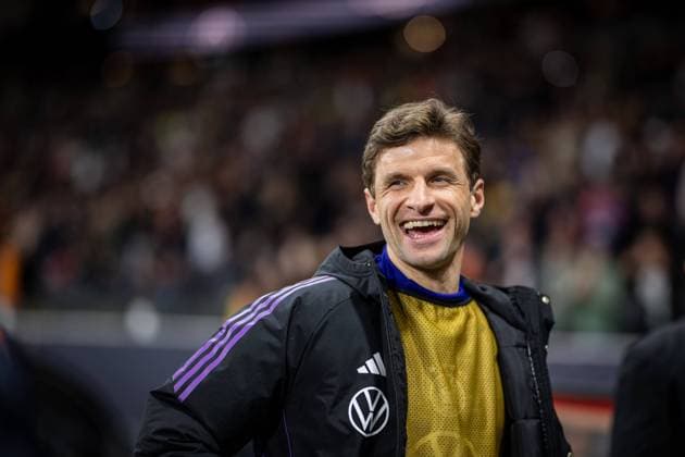 Soccer Frankfurt 26 03 2024 Friendly international friendly Test match Germany GER Netherlands NED Thomas Müller Germany, No 13