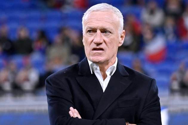 DESCHAMPS Didier Coach Team France Laenderspiel France Germany 0 2 am 23 03 2024 in Lyon DFL REGULATIONS PROHIBIT ANY USE OF PHOTOGRAPHS as IMAGE SEQUENCES and or QUASI VIDEO Copyright: xJerryxAndrex