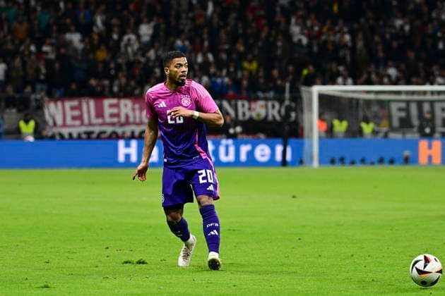 Benjamin Henrichs 20 Germany , Germany vs Netherlands, Football, National team international , 26 03 2024 DFB regulations prohibit any use of photographs as image sequences and or quasi video Franfurt Hessen Germany Copyright: xkolbert-press MarcxNiemeyerx