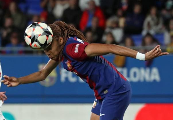 FC Barcelona, Barca v SK Brann - UEFA Women s Champions League 2023 24 Quarter Final Leg Two Salma Paralluelo is playing in the match between FC Barcelona and SK Brann, corresponding to the second leg of the Quarter-Final of the Women s UEFA Champions League, at the Johan Cruyff Stadium in Barcelona, Spain, on March 28, 2024. Barcelona Spain  Copyright: xUrbanandsportx originalFilename:urbanandsport-fcbarcel240328_npRjE.jpg