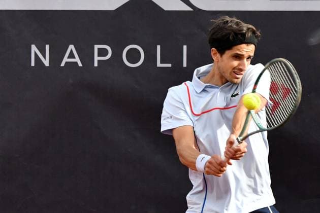 VenerdÃ¬ 29 Marzo 2024 Quarti di finale Napoli Tennis Cup 2024 Nella foto: Pierre-Hugues Herbert Copyright: xAndreaxRositox DSC_7436