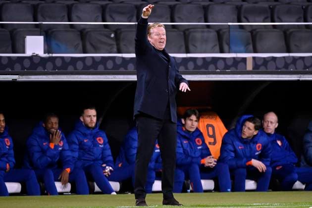 KOEMAN Ronald Trainer Team Holland Laenderspiel Deutschland Holland 2 1 am 26 03 2024 in Frankfurt DFL REGULATIONS PROHIBIT ANY USE OF PHOTOGRAPHS as IMAGE SEQUENCES and or QUASI VIDEO Copyright: xJerryxAndrex