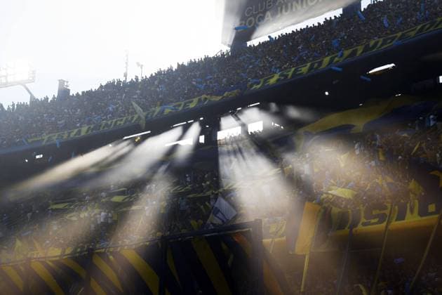 Bilder des Jahres 2024, Sport 03 März Sport Themen der Woche KW13 Hinchada de Boca Juniors - Boca Juniors vs San Lorenzo - Copa de la Liga Argentina 2024 - 30 de marzo de 2024 - Fecha 12 - Estadio: Alberto J. Armando - La Bombonera - Foto: Fabian Ramella - Prensa CABJ - *** Boca Juniors fans Boca Juniors vs San Lorenzo Argentine League Cup 2024 March 30, 2024 Date 12 Estadio Alberto J Armando La Bombonera Photo Fabian Ramella Press CABJ