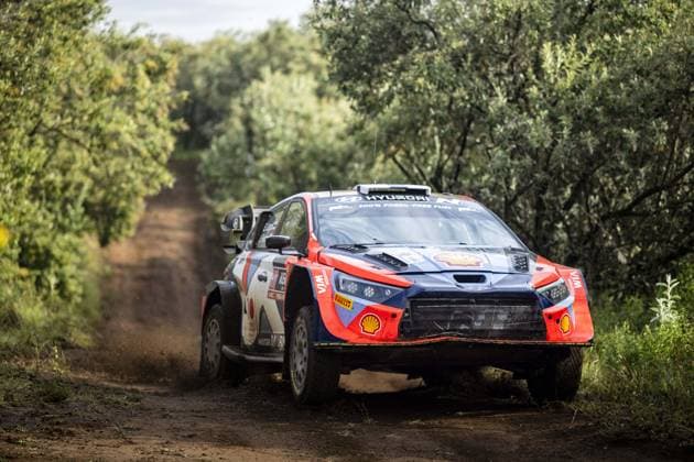 Sport Themen der Woche KW13 Sport Bilder des Tages 04 LAPPI Esapekka, FERM Janne, Hyundai I20 Rally1, actionduring the Safari Rally Kenya 2024, 3rd round of the 2024 WRC, Motorsport Rallye, WM World Rally Car Championship, from March 28 to 31, 2024 at Nairobi, Kenya - AUTO - WRC - SAFARI RALLY KENYA 2024 DPPI Panoramic  RPPA_2024_03_KENYA_551