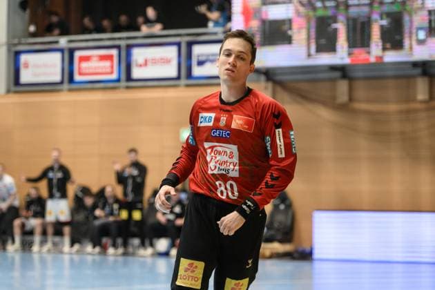 Nikola Portner Goalkeeper, SC Magdeburg, 80 GER, ThSV Eisenach vs SC Magdeburg, Handball, 1 Handballbundesliga Maenner, Matchday 27, Season 2023 2024, Sunday, 31 03 2024, 16 00 GER, ThSV Eisenach vs SC Magdeburg, Handball, 1 Handballbundesliga Maenner, Matchday 27, Season 2023 2024, Sunday, 31 03 2024, 16 00 Eisenach Copyright: xEibner-Pressefoto MartinxHerbstx EP_MHT