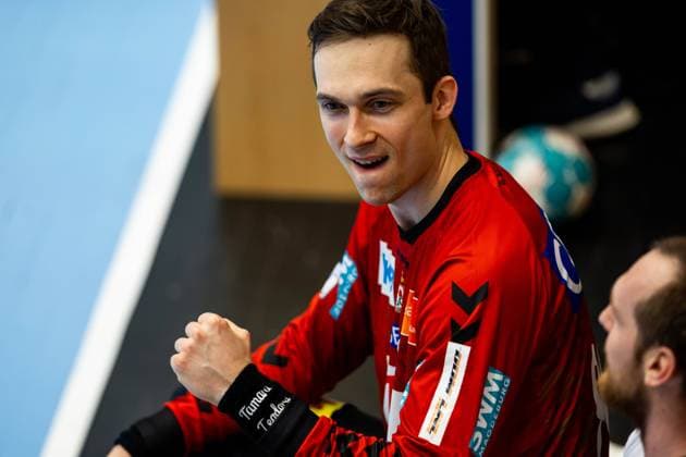 31 03 2024, GER, Handball, 1 Bl, Maenner, Season 23 24, Liqui Moly Handball Bundesliga, 27 Matchday, ThSV Eisenach SC Magdeburg Nikola Portner SC Magdeburg 99817 Eisenach Werner Assmann Halle Am Spoerp Thueringen Germany