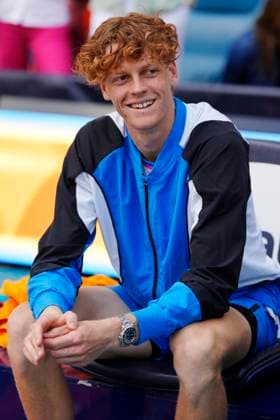 March 31, 2024, Miami, Florida, USA: Jannik Sinner (Italy) waits for the trophy presentation after his match against Grigor Dimitrov (Bulgaria) during the finals of the MenÃ¢â‚¬â ¢s Singles at the Miami Open tennis tournament. Sinner won the match 6-3, 6-1. Miami USA - ZUMAd212 20240331_zsp_d212_040 Copyright: xRichardxDolex