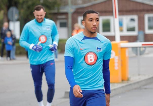 Germany, Berlin, Sportpark, GER, 2 FBL, Hertha BSC, Season 2023 24, Training, Photo Bradley Ibrahim