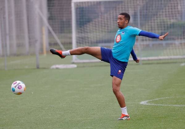 Germany, Berlin, Sportpark, GER, 2 FBL, Hertha BSC, Season 2023 24, Training, Photo Bradley Ibrahim