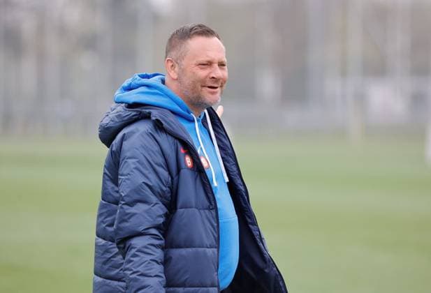 Germany, Berlin, Sportpark, GER, 2 FBL, Hertha BSC, Season 2023 24, Training, Photo Pál Dárdai Coach