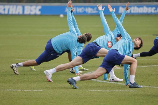 Germany, Berlin, Sportpark, GER, 2 FBL, Hertha BSC, Season 2023 24, Training