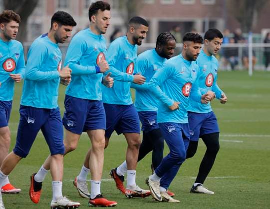 Germany, Berlin, Sportpark, GER, 2 FBL, Hertha BSC, Season 2023 24, Training