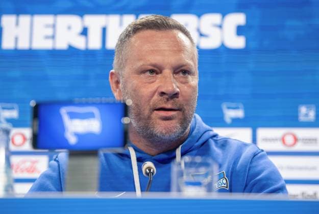 Soccer, Men, Season 2023 2024, 2 Bundesliga, Hertha BSC, Coach Pal Dardai Hertha BSC , 03 04 2024, Copyright: xSebastianxRäppold MatthiasxKochx