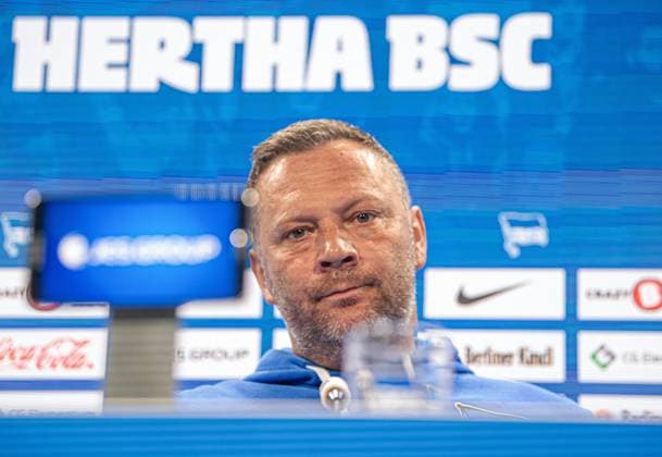 Soccer, Men, Season 2023 2024, 2 Bundesliga, Hertha BSC, Coach Pal Dardai Hertha BSC , 03 04 2024, Copyright: xSebastianxRäppold MatthiasxKochx