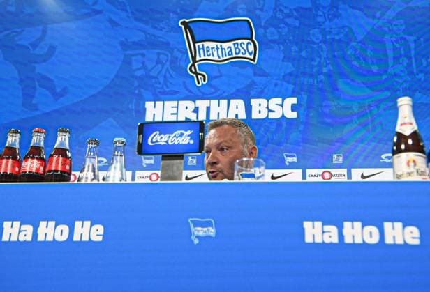 Soccer, Men, Season 2023 2024, 2 Bundesliga, Hertha BSC, Coach Pal Dardai Hertha BSC , 03 04 2024, Copyright: xSebastianxRäppold MatthiasxKochx