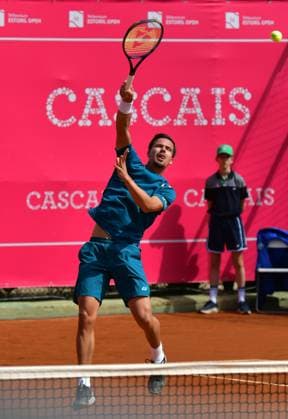 Daniel Altmeier Germany loses in round 1 at the Estoril Open Estoril Open, Portugal, April 3, 2024 Germanys Daniel Altmeier loses to Spains Pedro Martinez in the first round at the Estoril Open in Portugal Estoril Estoril Tennis Club Lisbon Portugal