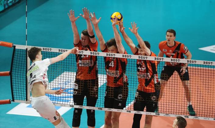 Volleyball, VBL, PlayOffs, BR Recycling Volleys Berlin - SVG Lüneburg