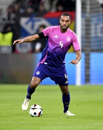 FOOTBALL INTERNATIONAL Test match in Frankfurt Germany Netherlands 26 03 2023 Jonathan Tah Germany on the ball