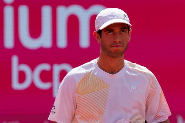 Estoril, Portugal, April 04 2024: Nuno Borges (Portugal) during the Millennium Estoril Open match between Nuno Borges (Portugal) and Lorenzo Musetti (Italy) at Clube de Tenis do Estoril in Estoril, Portugal. (Pedro Porru SPP) Copyright: xPedroxPorrux xSPPx spp-en-PePoSp-4F8A0095