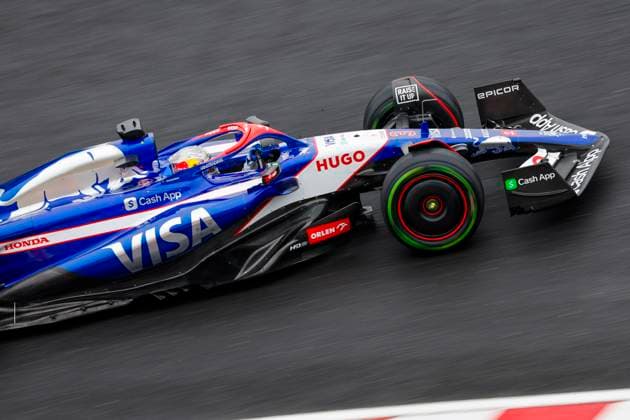 03 RICCIARDO Daniel (aus), Visa Cash App RB F1 Team VCARB 01, action during the Formula 1 MSC Cruises Japanese Grand Prix 2024, 4th round of the 2024 Formula One World Championship, WM, Weltmeisterschaft from April 5 to 7, 2024 on the Suzuka International Racing Course, in Suzuka, Japan - F1 - JAPANESE GRAND PRIX 2024 DPPI Panoramic  240405_R04_GIAPPONE__LF33769.JPG
