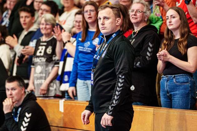 David Roehrig VfL Luebeck Schwartau, Coach GER, VfL Luebeck Schwartau vs HSG Nordhorn Lingen, Handball, 2 Bundesliga, Matchday 27, Season 2023 2024, 05 04 2024 GER, VfL Luebeck Schwartau vs HSG Nordhorn Lingen, Handball, 2 Bundesliga, Matchday 27, Season 2023 2024, 05 04 2024 Luebeck Copyright: xEibner-Pressefoto MarcelxvonxFehrnx EP_MFN