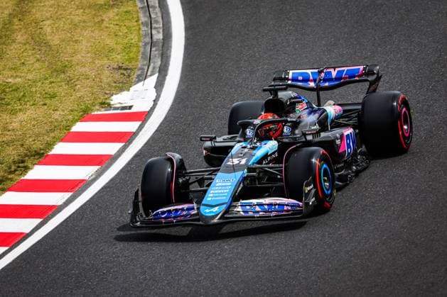 31 OCON Esteban (fra), Alpine F1 Team A524, action during the Formula 1 MSC Cruises Japanese Grand Prix 2024, 4th round of the 2024 Formula One World Championship, WM, Weltmeisterschaft from April 5 to 7, 2024 on the Suzuka International Racing Course, in Suzuka, Japan - F1 - JAPANESE GRAND PRIX 2024 DPPI Panoramic  240406_R04_GIAPPONE_AV3_9228