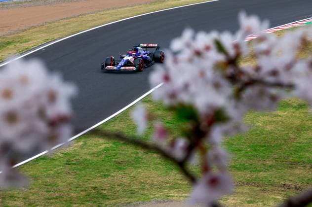 03 RICCIARDO Daniel (aus), Visa Cash App RB F1 Team VCARB 01, action during the Formula 1 MSC Cruises Japanese Grand Prix 2024, 4th round of the 2024 Formula One World Championship, WM, Weltmeisterschaft from April 5 to 7, 2024 on the Suzuka International Racing Course, in Suzuka, Japan - F1 - JAPANESE GRAND PRIX 2024 DPPI Panoramic  F12024GP04JAP_JK324159
