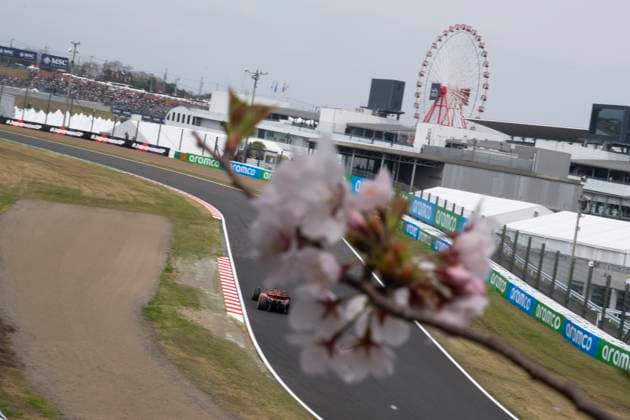 April 6, 2024, Suzuka, Mie, Japan: CHARLES LECLERC (MON) of Scuderia Ferrari 16 racing on Qualifying day of the 2024 Formula 1 Japanese Grand Prix. Max Verstappen qualified on pole position.CARLOS SANIZ (SPA) of Scuderia Ferrari 55 racing on Qualifying day of the 2024 Formula 1 Japanese Grand Prix. Max Verstappen qualified on pole position. Suzuka Japan - ZUMAb177 20240406_aap_b177_109 Copyright: xTaidghxBarronx