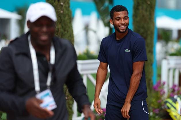 Arthur Fils (Fra) TENNIS : Rolex Monte Carlo Masters - 06 04 2024 AntoineCouvercelle Panoramic 