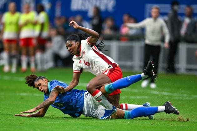 Football, Women, SheBelieves Cup, Brazil - Canada