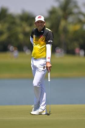 DORAL, FL - APRIL 06 Professional Golfer Sergio Garcia in action during LIV Golf Miami on April 6, 2024, at Trump National Doral Miami in Doral, FL. (Photo by Michele Eve Sandberg Icon Sportswire) GOLF: APR 06 LIV Golf League Miami EDITORIAL USE ONLY Icon240406356