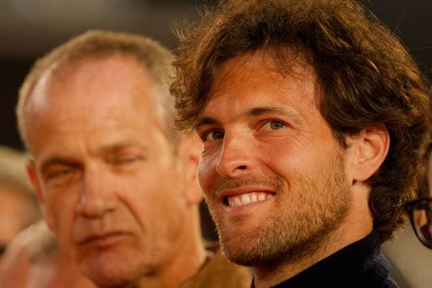 Estoril, Portugal, April 06 2024: Joao Sousa during his retirement ceremony at Clube de Tenis do Estoril in Estoril, Portugal. (Pedro Porru SPP) Copyright: xPedroxPorrux xSPPx spp-en-PePoSp-4F8A3138