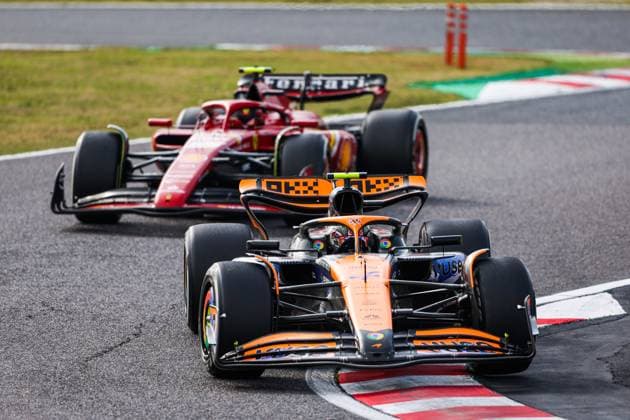 04 NORRIS Lando (gbr), McLaren F1 Team MCL38, action during the Formula 1 MSC Cruises Japanese Grand Prix 2024, 4th round of the 2024 Formula One World Championship, WM, Weltmeisterschaft from April 5 to 7, 2024 on the Suzuka International Racing Course, in Suzuka, Japan - F1 - JAPANESE GRAND PRIX 2024 DPPI Panoramic  240407_R04_GIAPPONE_AV3_9950