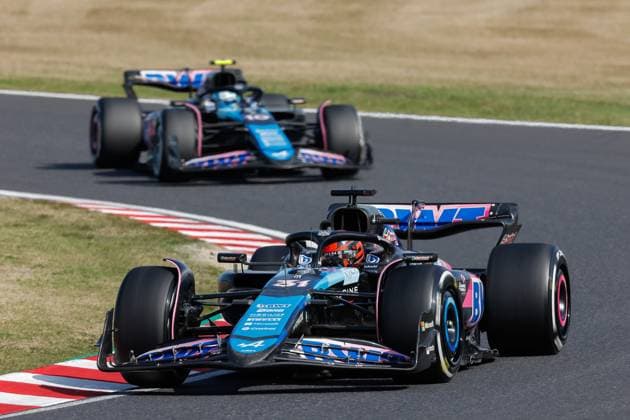 31 OCON Esteban (fra), Alpine F1 Team A524, action during the Formula 1 MSC Cruises Japanese Grand Prix 2024, 4th round of the 2024 Formula One World Championship, WM, Weltmeisterschaft from April 5 to 7, 2024 on the Suzuka International Racing Course, in Suzuka, Japan - F1 - JAPANESE GRAND PRIX 2024 DPPI Panoramic  240407_R04_GIAPPONE__LF_6501