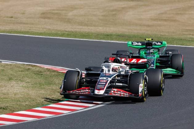 20 MAGNUSSEN Kevin (den), Haas F1 Team VF-24 Ferrari, action during the Formula 1 MSC Cruises Japanese Grand Prix 2024, 4th round of the 2024 Formula One World Championship, WM, Weltmeisterschaft from April 5 to 7, 2024 on the Suzuka International Racing Course, in Suzuka, Japan - F1 - JAPANESE GRAND PRIX 2024 DPPI Panoramic  240407_R04_GIAPPONE__LF_6505