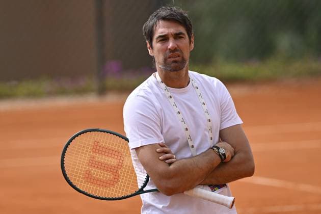 Ugo Humbert (FRA) TENNIS : Rolex Monte Carlo 2024 - Monte Carlo - 07 04 2024 Panoramic Panoramic 